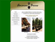 Tablet Screenshot of amarootreeboxes.com